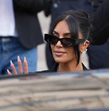 Kim Kardashian and the Rise of Minimal Sunglasses