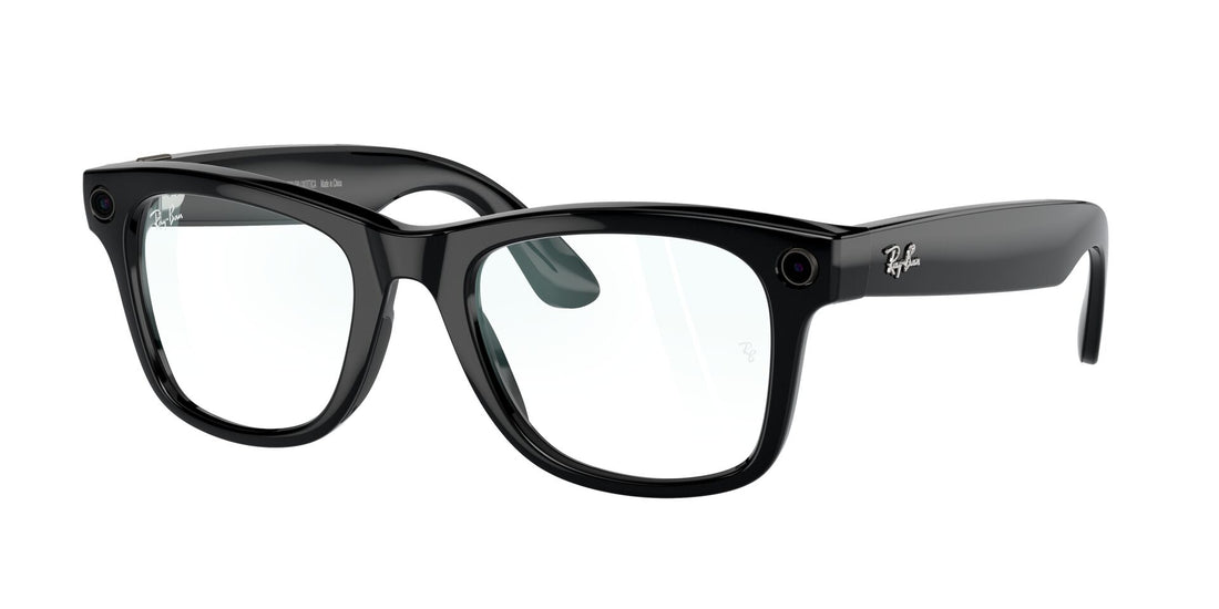 RayBan Meta Gen-1 RW 4008 Shiny Black Clear 53