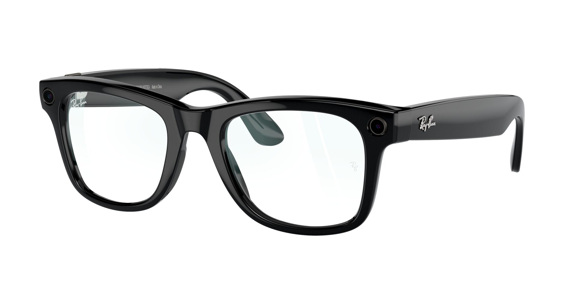 RayBan RW 4008 Shiny Black Clear 53