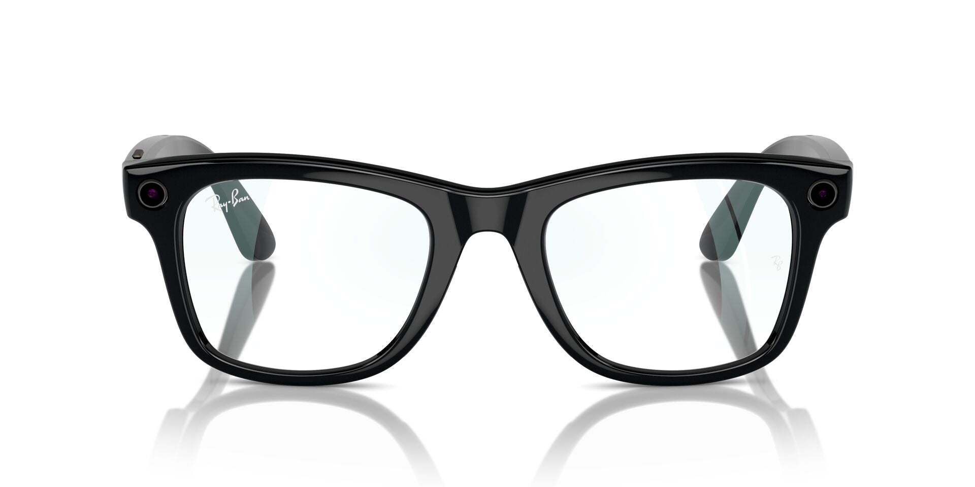 RayBan RW 4008 Shiny Black Clear 53
