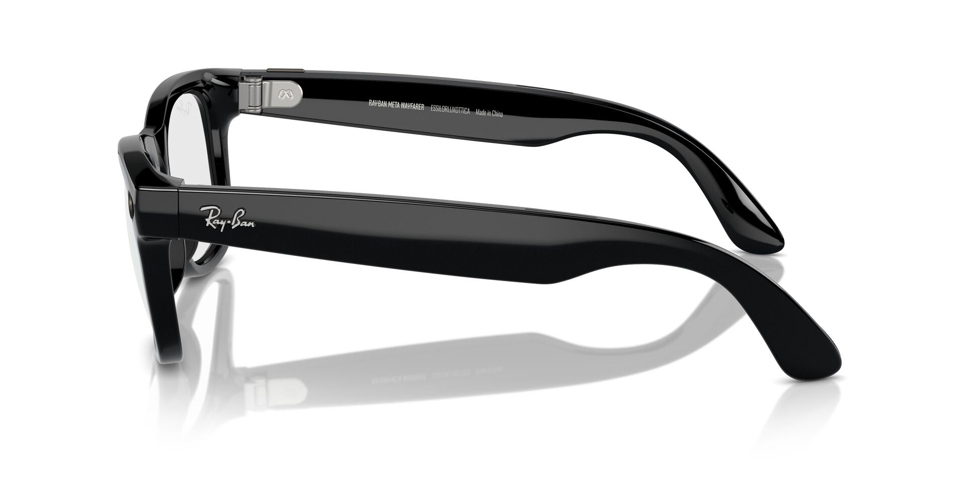 RayBan RW 4008 Shiny Black Clear 53