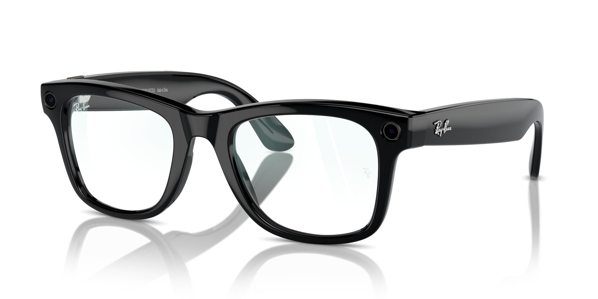 RayBan RW 4008 Shiny Black Clear 53