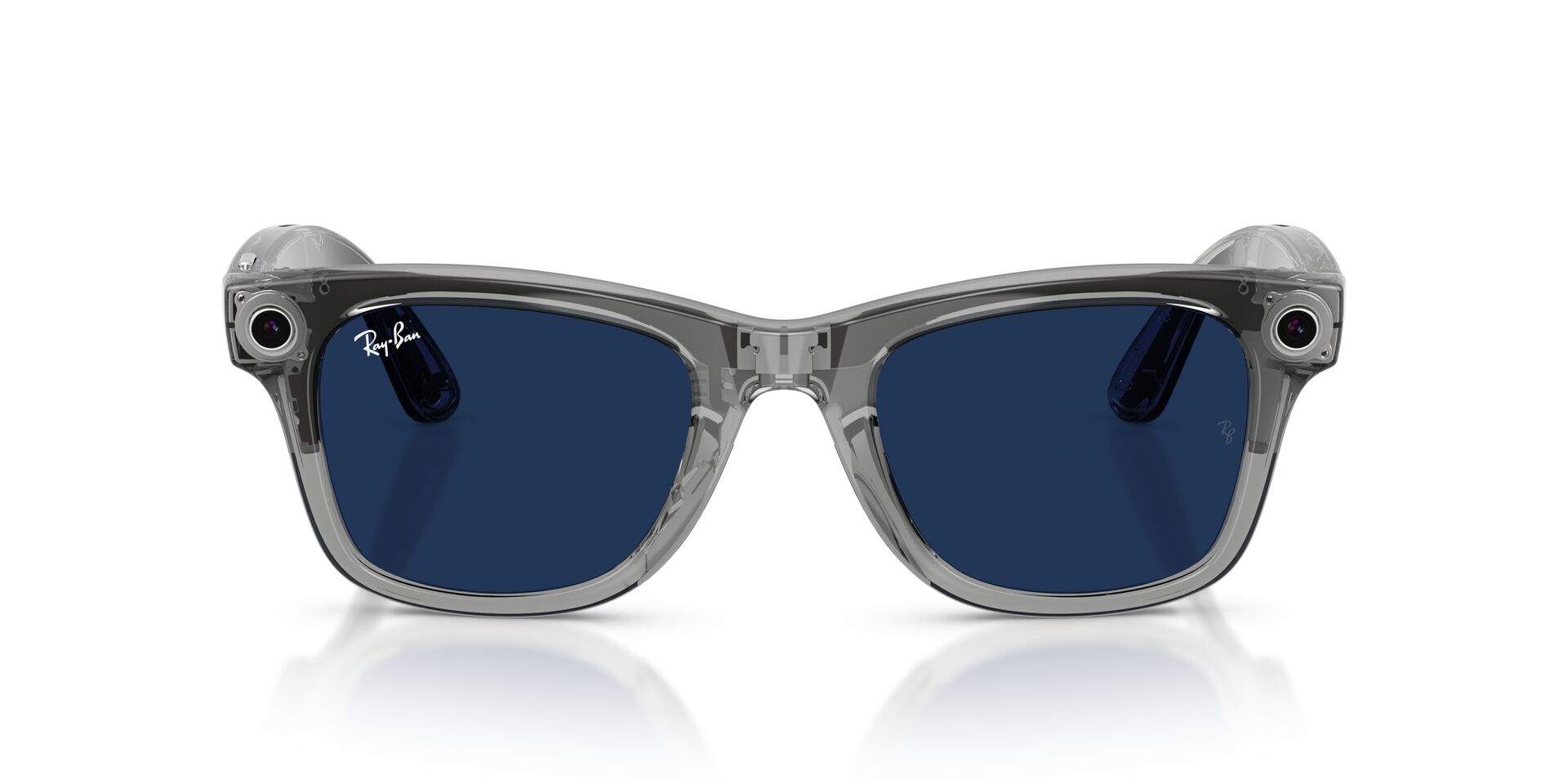RayBan Meta Gen-2 RW 4012 Shiny Transpatent Grey Transition Sapphire 53