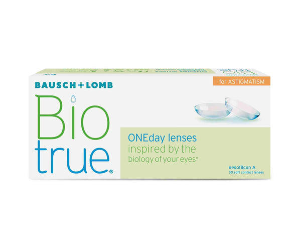 Bio True lenses for astigmatism